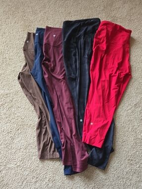5 Pair BRAND NEW WITHOUT TAGS Lululemon Leggings